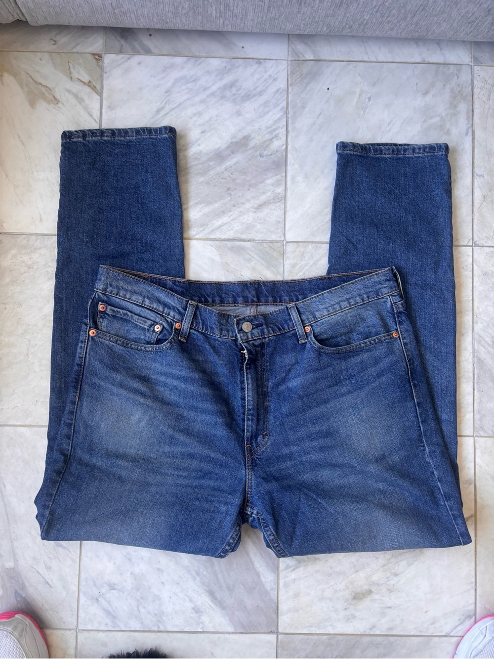 Classic Men's Blue Denim Jeans Levi jeans